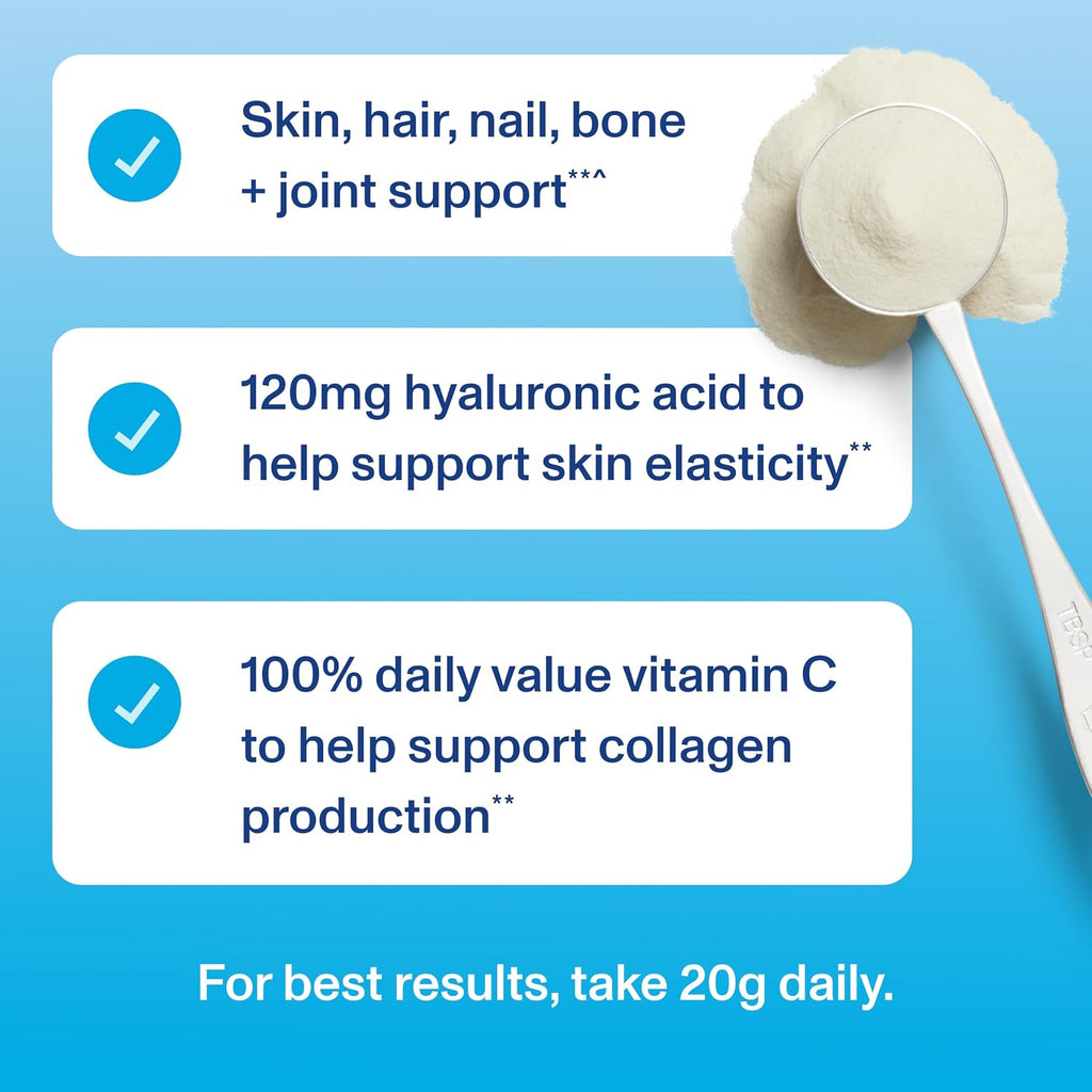 Vital Proteins Collagen Peptides Powder Advanced, Unflavored, 20oz